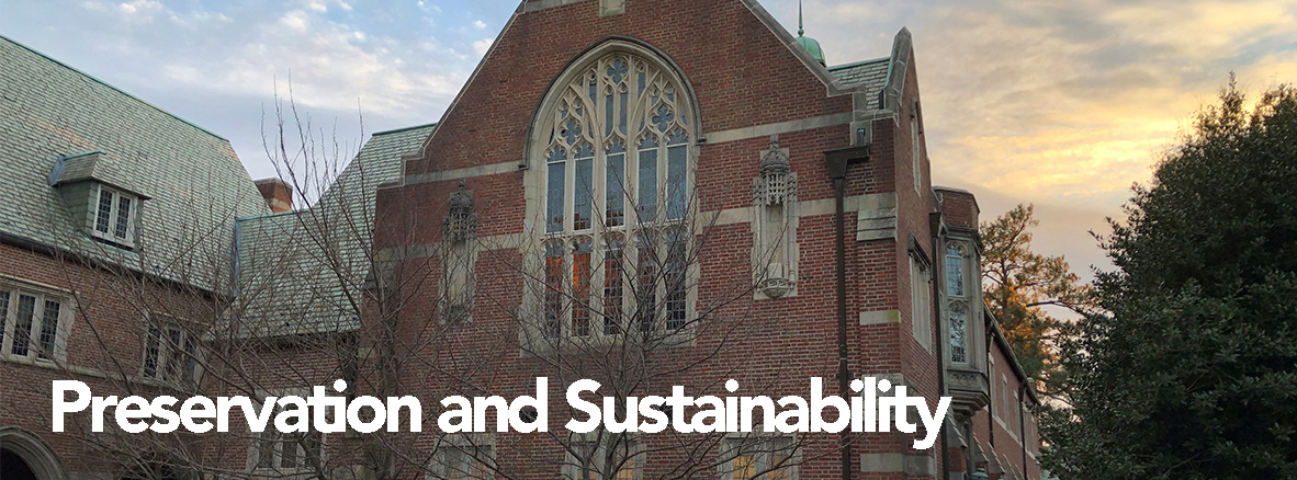 Preservation and Sustainability - Historic Richmond